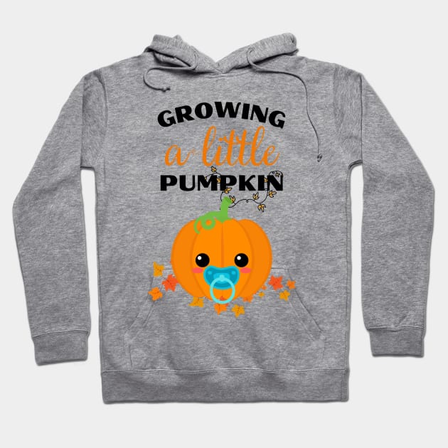 Growing a Little Pumpkin Hoodie by Rubi16